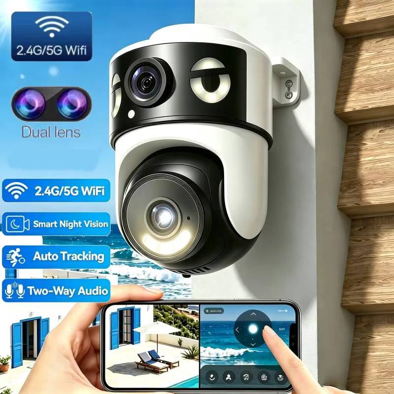 Cctv Camera System 8 Camera Wireless - 10-мегапиксельная Wi-Fi IP PTZ-камера для наружного