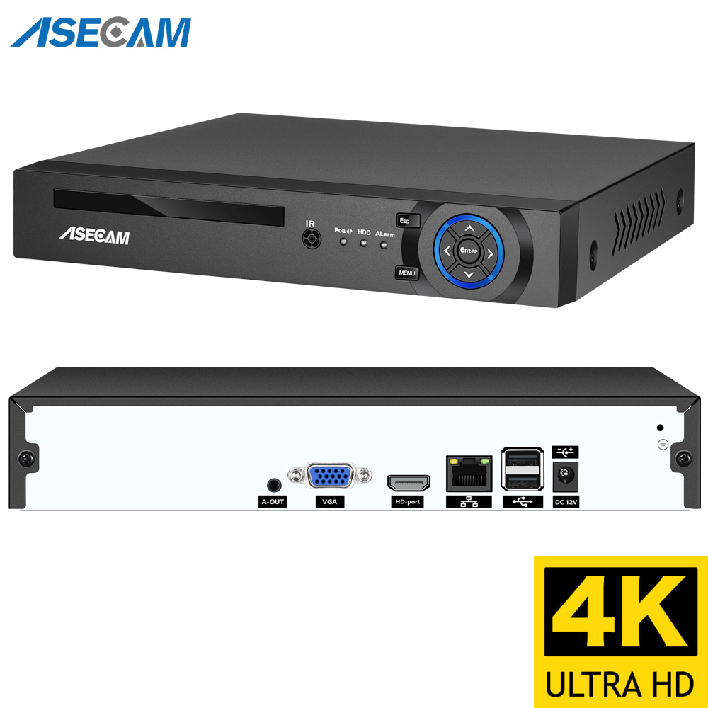 Dahua Nvr 16 Channel - ASECAM 16/32CH 8Мп 4K регистратор видеонаблюдения