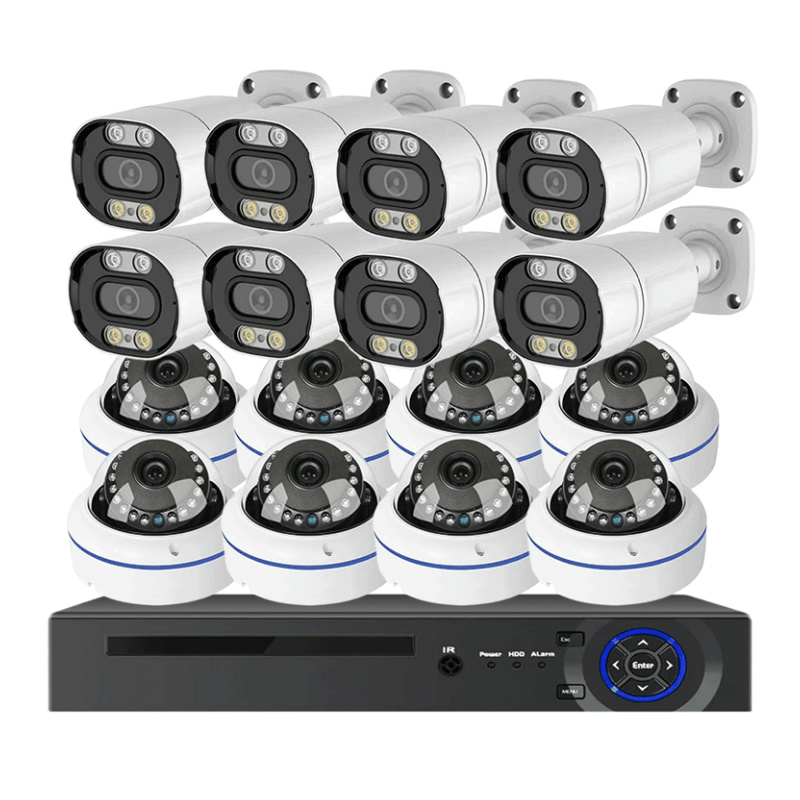 Nvr 16 Channel 4K H265 - Система видеонаблюдения POE с 16-канальным NVR