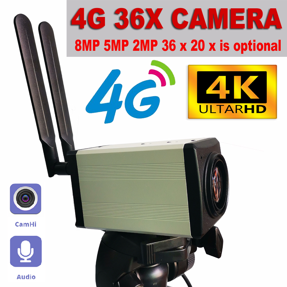 Cctv Camera System 8 Camera Wireless - 4K 8MP 5MP Оптическая 4G 36X