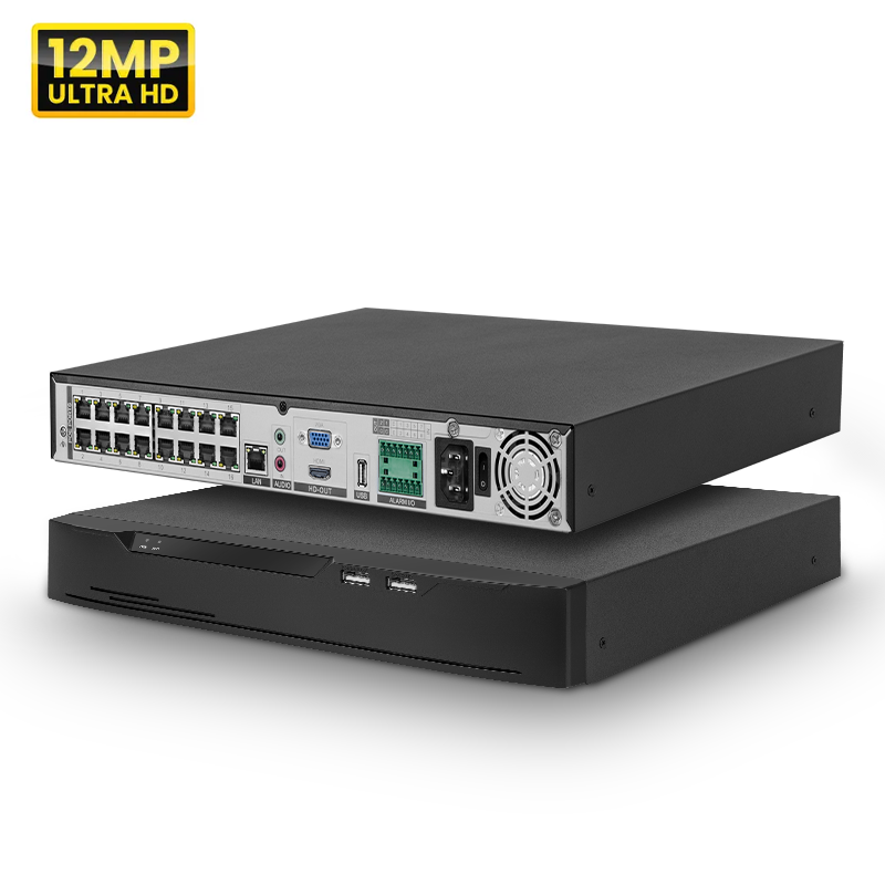 Nvr 16 Channel 4K H265 - 2026 12 МП 4K 8 МП