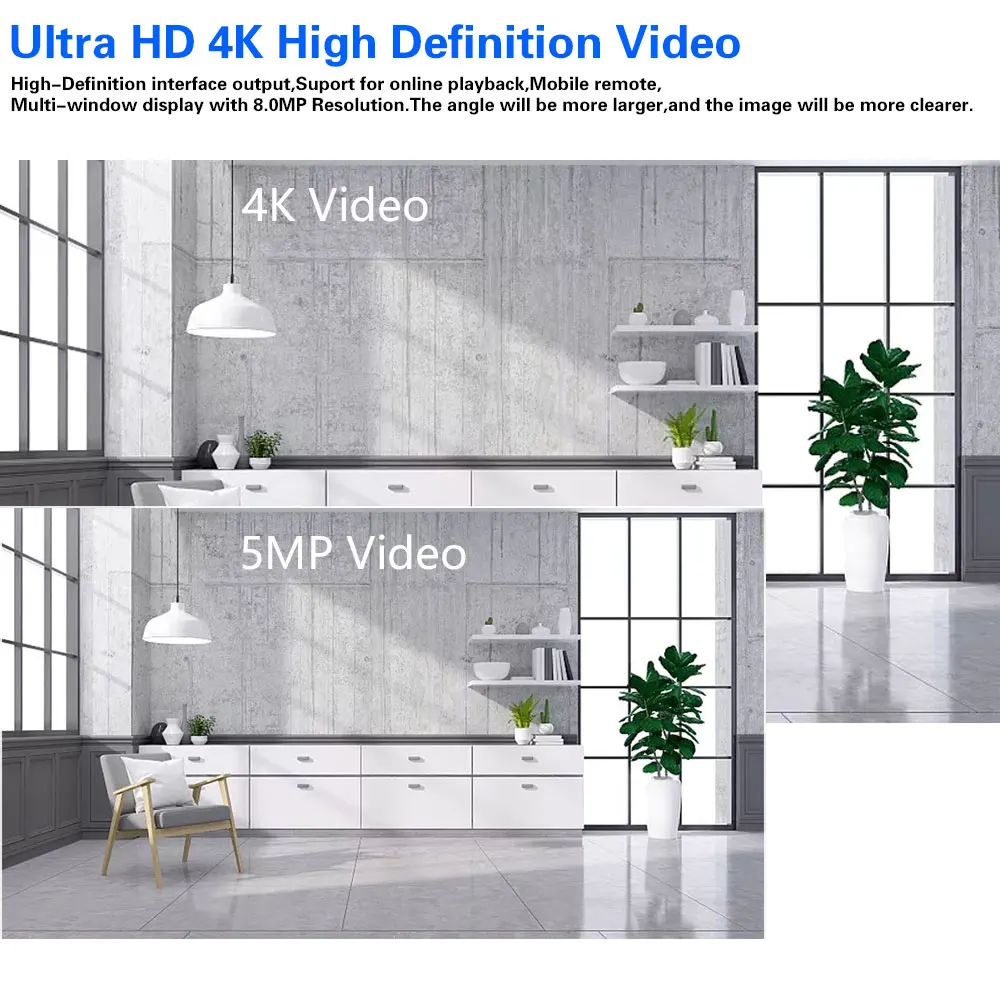 4K 10-канальный POE Smart NVR  – обзор и цена Nvr 16 Channel 4K H265