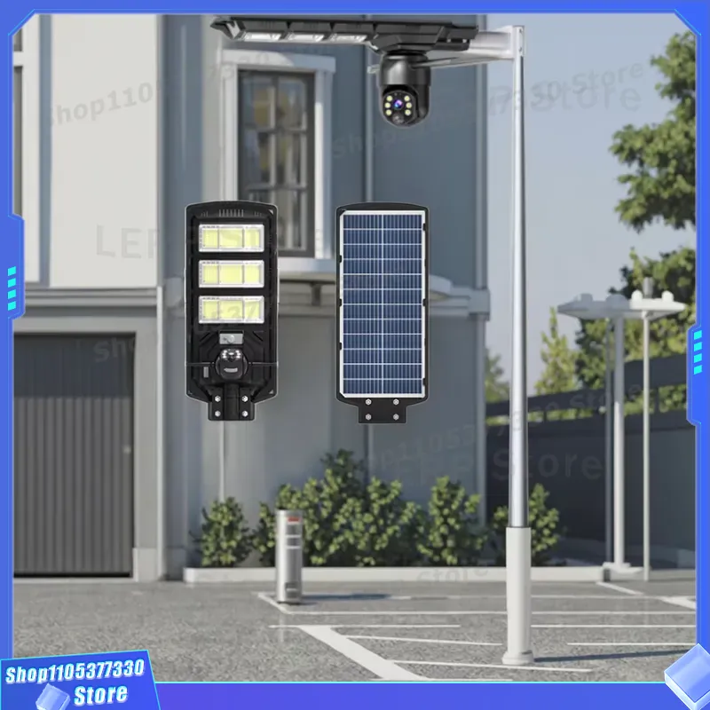 Уличный светодиодный фонарь на – обзор и цена Security Camera System Solar 4G